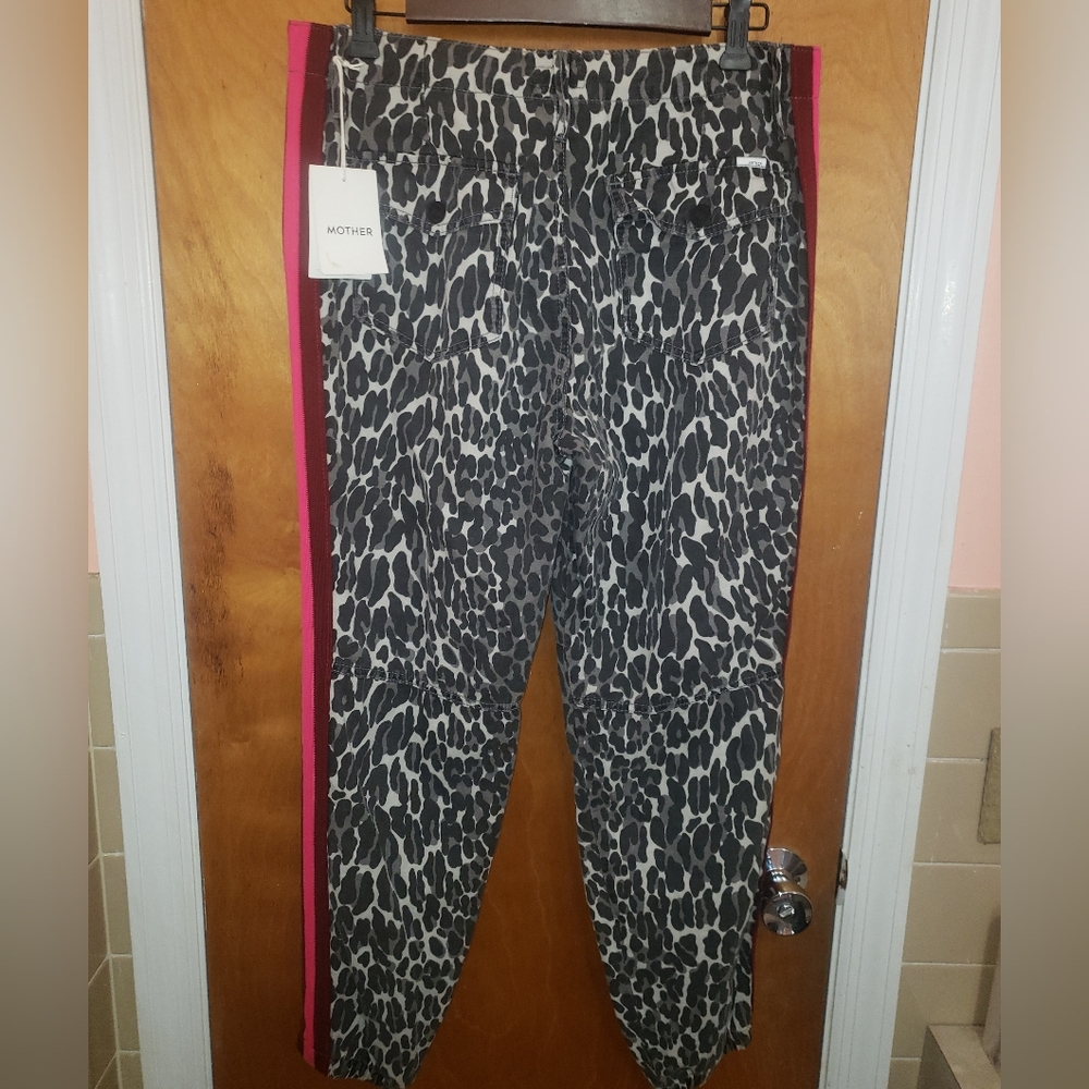 NWT MOTHER The No Zip Misfit in Jungle Eyes - Picture 5 of 7